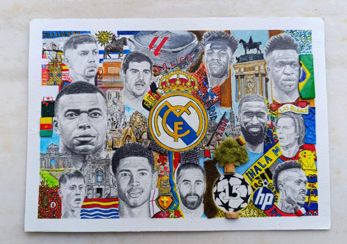 Real Madrid drawing