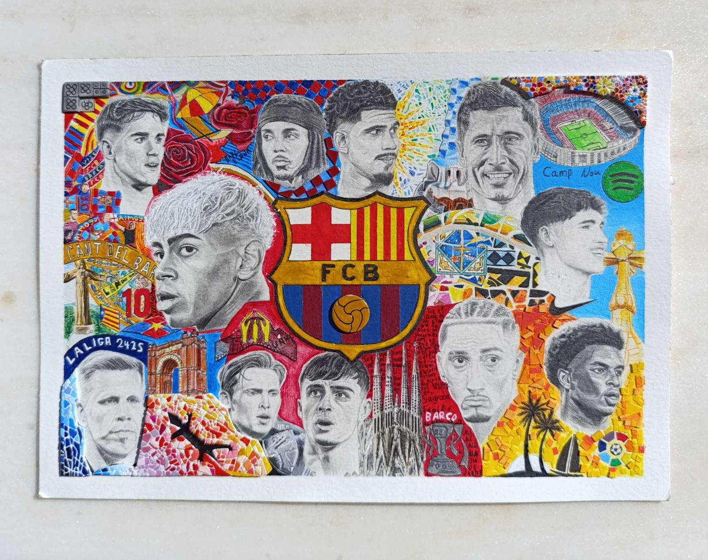 Barcelona drawing