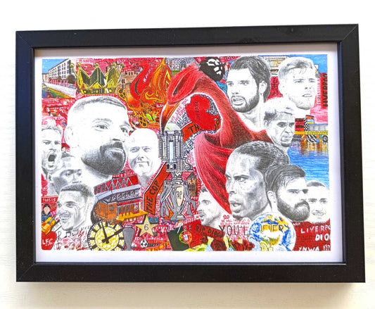 liverpool drawing print